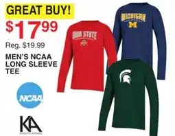 Dunham's Sports NCAA MEN'S NCAA LONG SLEEVE TEE offer