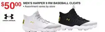 Dunham's Sports MEN'S HARPER 9 RM BASEBALL CLEATS offer