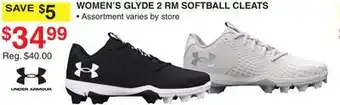 Dunham's Sports WOMEN'S GLYDE 2 RM SOFTBALL CLEATS offer