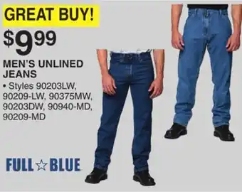 Dunham's Sports MEN'S UNLINED JEANS offer