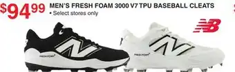 Dunham's Sports NEW BALANCE MEN'S FRESH FOAM 3000 V7 TPU BASEBALL CLEATS offer