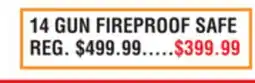 Dunham's Sports 14 GUN FIREPROOF SAFE offer