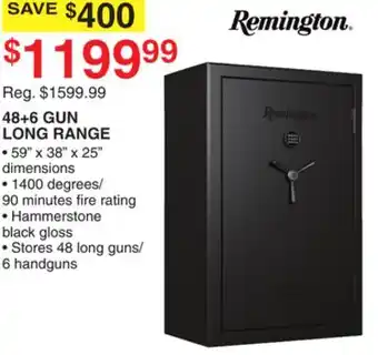 Dunham's Sports 48 + 6 GUN LONG RANGE offer