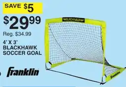 Dunham's Sports 4' X 3' BLACKHAWK SOCCER GOAL offer