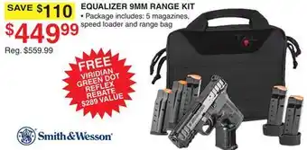 Dunham's Sports EQUALIZER 9MM RANGE KIT offer