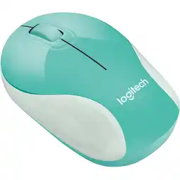 Walmart Logitech M187 Wireless Mini Mouse, Teal offer