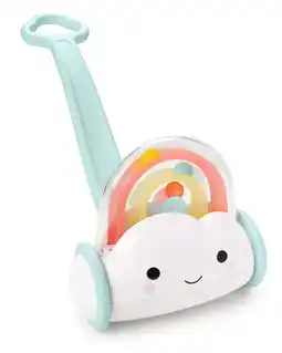 Walmart Skip Hop Silver Lining Cloud Rainbow Baby Push Toy offer