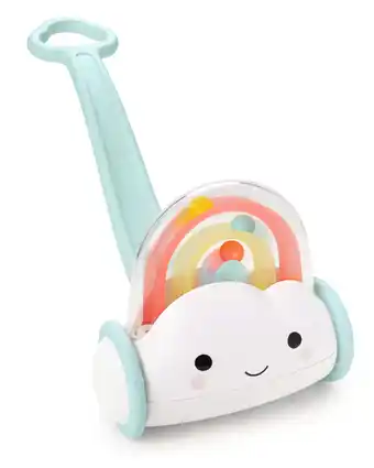 Walmart Skip Hop Silver Lining Cloud Rainbow Baby Push Toy offer