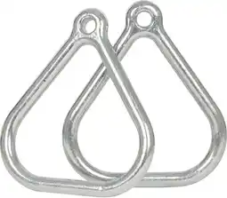 Walmart Swing Set Stuff Inc. Aluminum Triangle Trapeze Rings Pair offer