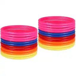 Walmart 64 Pcs Toys Toss Throw Rings for Kids Child Games Props Targets Throwing Bold 8 Cm offer