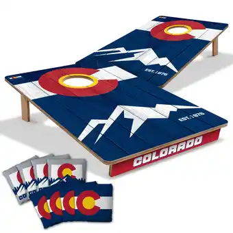 Walmart YouTheFan State of Colorado 2' x 3' Cornhole Game offer