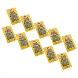 Walmart 10pcs Chinese Style Taisui Card Fortune Amulet Card 2024 Chinese Amulet Taisui Card Protection Card offer