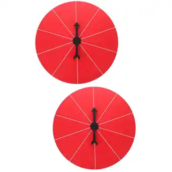 Walmart 2pcs Rotatable Prize Wheel Bar Prize Wheel Party Game Prop Game Wheel Carnival Party Supply offer