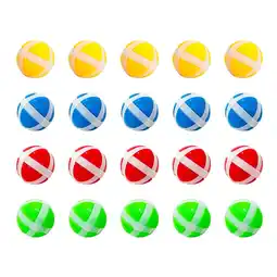 Walmart Ulthilift 20pcs Sticky Ball Set Plastic Sticky Balls Toys Darts Game Accessories for Kids offer