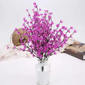 Walmart piaybook 37CM Artificial Plastic Faux Flower Outdoor Decoration Bouquet offer