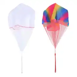 Walmart 2 Pcs Kid Outdoor Toys Inflatable for Kids Hand Throw Parachute Preschool Men Plastic Playsets Child offer