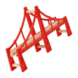 Walmart Onaparter Toys Train Track Bridge Building Blocks Set Creative Bricks DIY Track Toys Gift Red offer