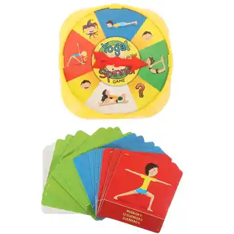 Walmart Yoga Spinners Exercise Board Game for Kids Family Workout offer