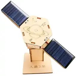 Walmart Solar Satellite Child Playsets Toys for Kids Robotics Kit Children Energy Pupils offer