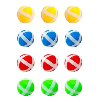 Walmart 12pcs Plastic Sticky Balls Board Sticky Balls Game Accessories offer