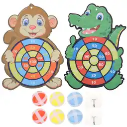 Walmart 2 Sets Kids Board Game Sticky Balls Indoor Board Game Cartoon Board Game offer