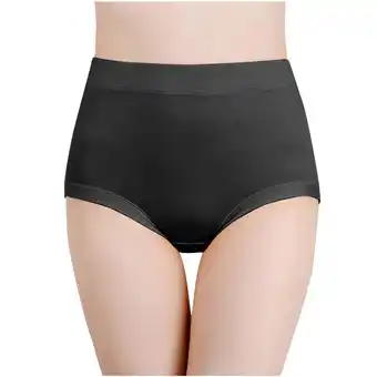 Walmart Wdfiry Women's Plus Size Briefs Comfortable Cotton High Waist Underwear Women Sexy Panties offer