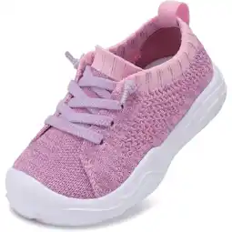 Walmart Barerun Toddler Boys Girls Shoes Kids Breathable Running Walking Slip on Sneakers 7 offer