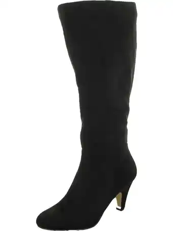 Walmart Bella Vita Womens Corrine Plus Faux Suede Knee-High Boots offer