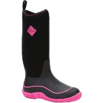 Walmart Muck Women's Hale, Black/Hot Pink offer