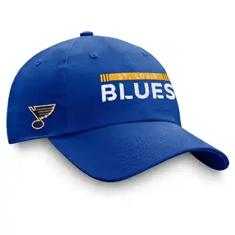 Walmart Men's Fanatics Blue St. Louis Blues Authentic Pro Rink Adjustable Hat offer