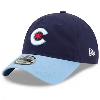 Walmart Men's New Era Navy/Light Blue Chicago Cubs 2021 City Connect 9TWENTY Adjustable Hat offer