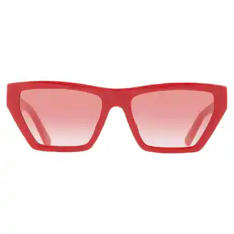 Walmart Marc Jacobs MARC 657/S 0C9A TX Women's Red Plastic Sunglasses offer