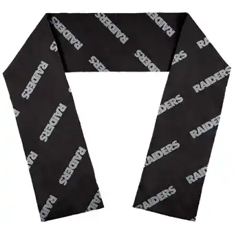 Walmart WEAR by Erin Andrews Las Vegas Raiders Team Wordmark Scarf offer