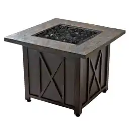 Walmart Endless Summer 30,000 BTU Propane Fire Pit Table with Black Fire Glass offer