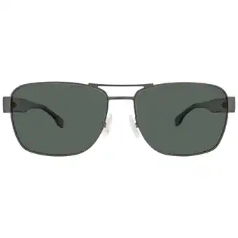 Walmart Hugo Boss Polarized Green Navigator Men's Sunglasses BOSS 1441/S 0086/UC 60 offer