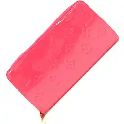 Walmart Pre-Owned Louis Vuitton Round Long Wallet Vernis Zippy M93058 Hot Pink Women's LOUIS... (Good) offer