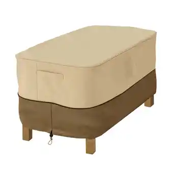 Walmart Classic Accessories Veranda Water-Resistant 38 Inch Rectangular Patio Ottoman/Side Table Cover offer