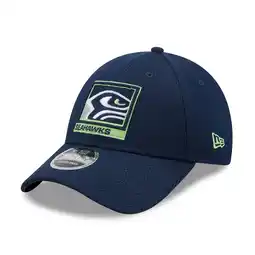 Walmart Men's New Era College Navy Seattle Seahawks Framed AF 9FORTY Snapback Hat offer