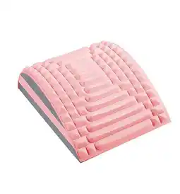 Walmart Lumbar Relaxer Lumbar Stretch Massage Relaxation Spine Correction Extension Assisted Lumbar Backrest offer