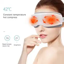 Walmart Kiplyki Wholesale Electric Air Pressure Thermal Vibration Eye Care Massager USB Rechargeable offer