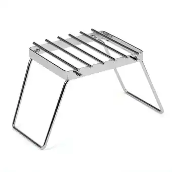 Walmart Multifunctional Folding Campfire Grill Portable Stainless Steel Camping Grill Grate Gas Stand offer