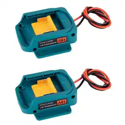 Walmart 2X Battery Adapter Converter for 18V Li-Ion Battery DIY Tool Battery Converter offer