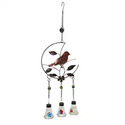 Walmart QTBIUQ Bird Feeder Wind Chimes Hummingbird Feeders for Garden Yard Patio Decoration Blue offer