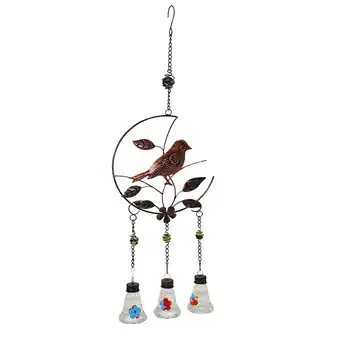 Walmart QTBIUQ Bird Feeder Wind Chimes Hummingbird Feeders for Garden Yard Patio Decoration Blue offer