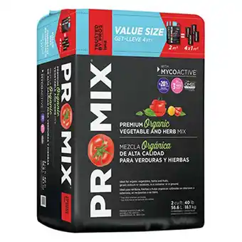 Walmart 2 cu ft. Pro Mix Ultimate Organic Vegetable & Herb Mix Soil offer