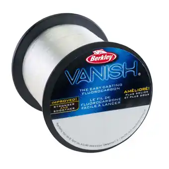 Walmart Berkley Vanish, Clear, 40lb | 18.1kg Fluorocarbon Fishing Line offer