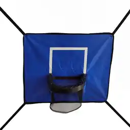 Walmart Adjustable Jump bed Basketball Hoop for Kids and Adults Indoor and Outdoor Game Blue offer