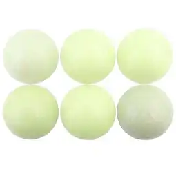 Walmart Long-Lasting Glow-in-the-Dark Brightness for Night Golf 6-Pack Luminous Fluorescent Golf Balls offer