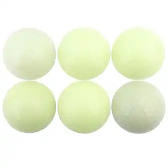 Walmart Long-Lasting Glow-in-the-Dark Brightness for Night Golf 6-Pack Luminous Fluorescent Golf Balls offer