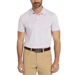 Walmart Chaps Golf Men's 4 Way Stretch Breathable Short Sleeve Polo, Purple XL offer